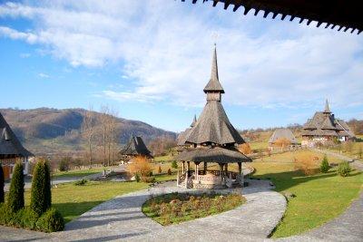 Barsana Monastery,Maramures,Romania